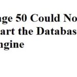 7 Solutions to Fix Sage 50 Could Not Start the Database Engine